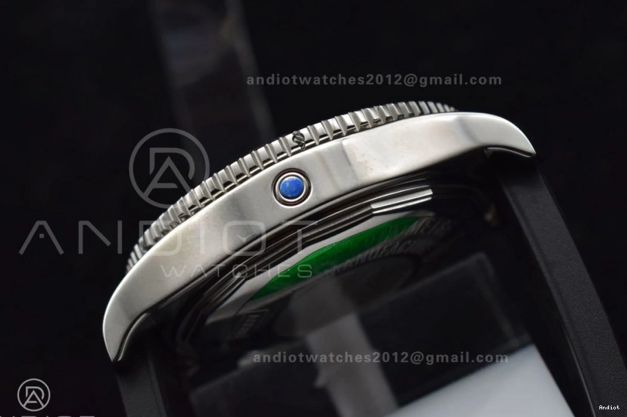 Dial With Bezel A2824 Edition Superocean Automatic On Black Orange 1:1 Strap 44 And Rehaut Best Black Rubber BLSF 1105